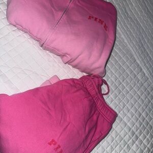 Victoria's Secret Pink Jacket set wrinkle from storage